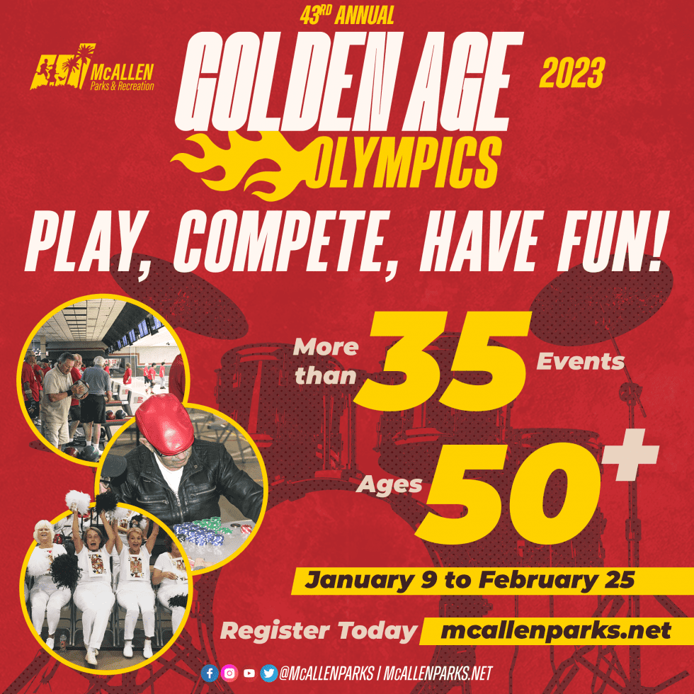 Golden Age Olympics McAllen Parks